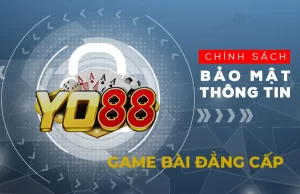 Yo88 bảo mật thông tin cá nhân của hội viên bằng việc tuân thủ đúng quy định